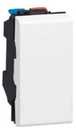Legrand Mosaic 078714 Выключатель кнопочный антибактериальный (6 А, 1 модуль, под рамку, с/у, белый)