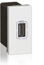 Legrand Mosaic 077591 Розетка USB (USB, под рамку, скрытая установка, 1 модуль, белая)