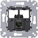 Schneider Electric System M MTN4575-0001 Розетка компьютерная (RJ45, cat.5, UTP, механизм, скрытая установка)