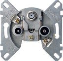 Schneider Electric System M MTN466097 Розетка телевизионная (TV+SAT+Radio, механизм, скрытая установка)