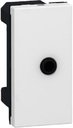 Legrand Mosaic 078764 Розетка аудио/видео (Audio, 1 модуль, под рамку, скрытая установка, белая)