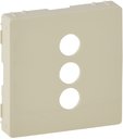 Legrand Valena Life 754721 Крышка розетки аудио/видео (3хRCA, слоновая кость)