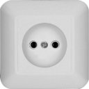 Schneider Electric Прима RS10-184-BI Розетка одинарная (10 А, IP20, в сборе, скрытая установка, белая)