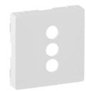 Legrand Valena Life 754720 Крышка розетки аудио/видео (3хRCA, белая)