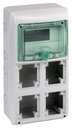 Schneider Electric 13179 ЩИТ KAEDRA IP65 8МОД. + 4ОТВ.