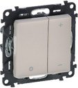 Legrand Valena Life 752562 Светорегулятор кнопочный (400 Вт, под рамку, скрытая установка, слоновая кость)