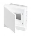 ABB 1SZR004002A1102 Basic E Бокс в нишу 6М белая непрозрачная дверь (c клеммами)