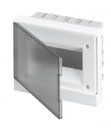 ABB 1SZR004002A1203 Basic E Бокс в нишу 8М серая прозрачная дверь (c клеммами)