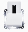 ABB Cosmo 619-010200-265 Выключатель карточный (10 А, под рамку, скрытая установка, белый)