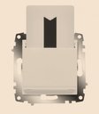 ABB Cosmo 619-011400-265 Выключатель карточный (10 А, под рамку, скрытая установка, титан)