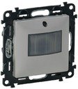 Legrand Valena Life 752373 Датчик движения с нейтралью (400 Вт, 180°, под рамку, скрытая установка, алюминий)
