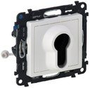 Legrand Valena Life 752325 Выключатель с ключом (10 А, под рамку, с/у, алюминий)