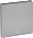 Legrand Valena Life 755012 Клавиша одиночная (символ «звонок», алюминий)