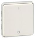 Legrand Plexo 069627 Выключатель одноклавишный двухполюсный (10 А, IP55, под рамку, скрытая установка, белый)
