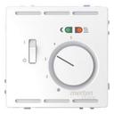 Merten D-Life MTN5764-6035 Терморегулятор для теплых полов (10 А, 230 В, 4 м, под рамку, с/у, белый лотос)