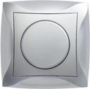 Schneider Electric Дуэт WDE000336 Светорегулятор поворотный (600 Вт, в сборе, с/у, серебро)