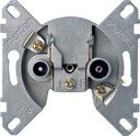 Schneider Electric System M MTN466098 Розетка телевизионная (TV/Radio+SAT, механизм, проходная, скрытая установка)