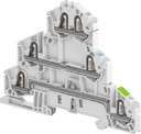 ABB 1SNK705513R0000 Клемма втычная ZK2,5-L-N-PE - 3 уровня, фаза+нейтраль+земля, 2,5 мм²