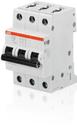ABB S203 2CDS253001R0081 Автоматический выключатель трехполюсный 8А (6 кА, D)