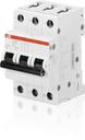 ABB S200 2CDS273061R0064 Автоматический выключатель трехполюсный 6А (25 кА, C)