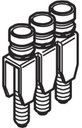 ABB 1SNA176279R1700 BJMI5 Перемычка IP20 для MA2,5 3 пол.