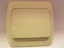 ABB Tuna 502-010303-200 Выключатель одноклавишный (10 А, в сборе, с/у, кремовый)