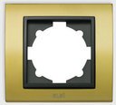 ABB Zena Platin 500-073014-271 Рамка 1-постовая (универсал, стальной/титан)