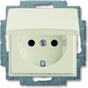 ABB Zena 609-010200-218 Розетка (16 А, под рамку, крышка, с/у, з/к, белый)