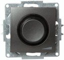 ABB Zena 609-011100-192 Светорегулятор поворотный (800 Вт, под рамку, подсветка, с/у, дымчатый)