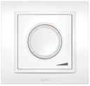 ABB Zena 609-012500-192 Светорегулятор поворотный (800 Вт, под рамку, подсветка, с/у, жемчужный)