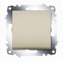 ABB Zena 609-010300-200 Выключатель одноклавишный (10 А, под рамку, с/у, кремовый)