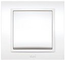 ABB Zena 609-010300-214 Переключатель одноклавишный (10 А, под рамку, с/у, кремовый)