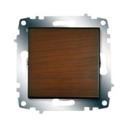 ABB Zena 609-012900-200 Выключатель одноклавишный (10 А, под рамку, с/у, орех темный)