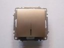 ABB Zena 609-011400-201 Выключатель одноклавишный (10 А, под рамку, подсветка, с/у, титан)
