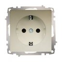 ABB Zena 609-011400-217 Розетка (10 А, под рамку, с/у, з/к, титан)