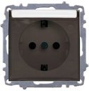 ABB Zena 500-010200-218 Розетка (10 А, в сборе, крышка, с/у, з/к, белый)