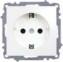 ABB Zena 500-010200-217 Розетка (10 А, в сборе, с/у, з/к, белый)
