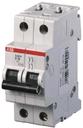 ABB S202 2CDS282001R0104 Автоматический выключатель двухполюсный 10А (25 кА, C)