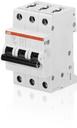 ABB S203 2CDS253001R0085 Автоматический выключатель трехполюсный 8А (6 кА, B)