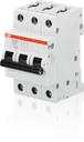ABB S203 2CDS273001R0501 Автоматический выключатель трехполюсный 50А (10 кА, D)