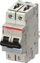 ABB S400 2CCS562001R1988 Автоматический выключатель двухполюсный 0.5А (25 кА, Z)