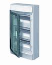 ABB 1SLM006501A1206 Бокс настенный 36М прозрачная дверь (3 ряда) Mistral65 (с клемм)