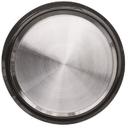 ABB Sky Moon 2CLA860000A1501 Заглушка с суппортом (под рамку, скрытая установка, хром/черное стекло)