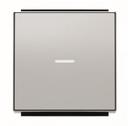 ABB Sky Niessen 2CLA850130A1301 Клавиша одиночная (линза, серебристый алюминий)