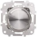 ABB Sky Moon 2CLA866020A1401 Светорегулятор поворотный (2-100 Вт, под рамку, с/у, хром)