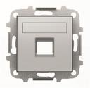 ABB Sky Niessen 2CLA851810A1301 Крышка с суппортом розетки компьютерной/телефонной (RJ45/RJ12, серебро)