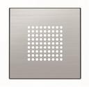 ABB Sky Niessen 2CLA852900A1401 Накладка для механизма зуммера 8119, звонка 8124 и громкоговорителя 9329 (нержавеющая сталь)