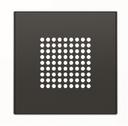 ABB Sky Niessen 2CLA852900A1501 Накладка для механизма зуммера 8119, звонка 8124 и громкоговорителя 9329 (черный бархат)