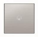 ABB Sky Niessen 2CLA851400A1401 Накладка для карточного выключателя (подсветка, нержавеющая сталь)