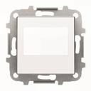 ABB Sky Niessen 2CLA856800A1101 Накладка с суппортом для цифрового FM-радио (белая)